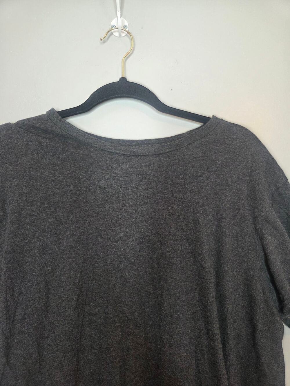 Polo Ralph Lauren Mens Large Charcoal Gray Short Sleeve